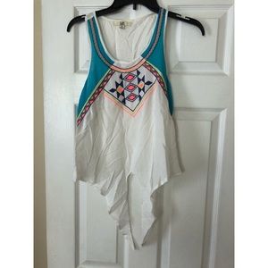 Ya Los Angeles tie tank top